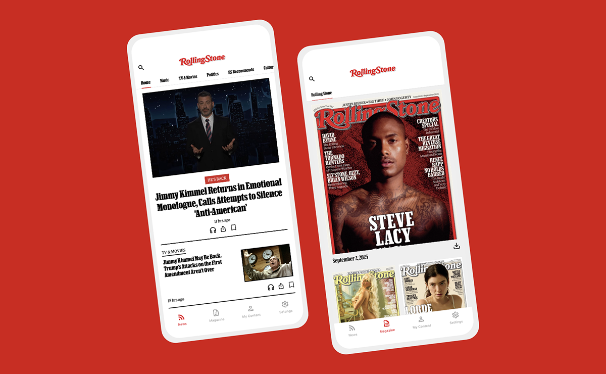 Rolling Stone Launches on PageSuite’s Native App