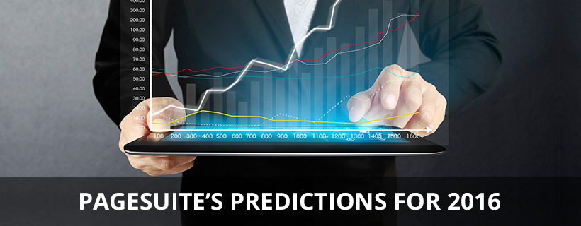 pagesuite's predictions